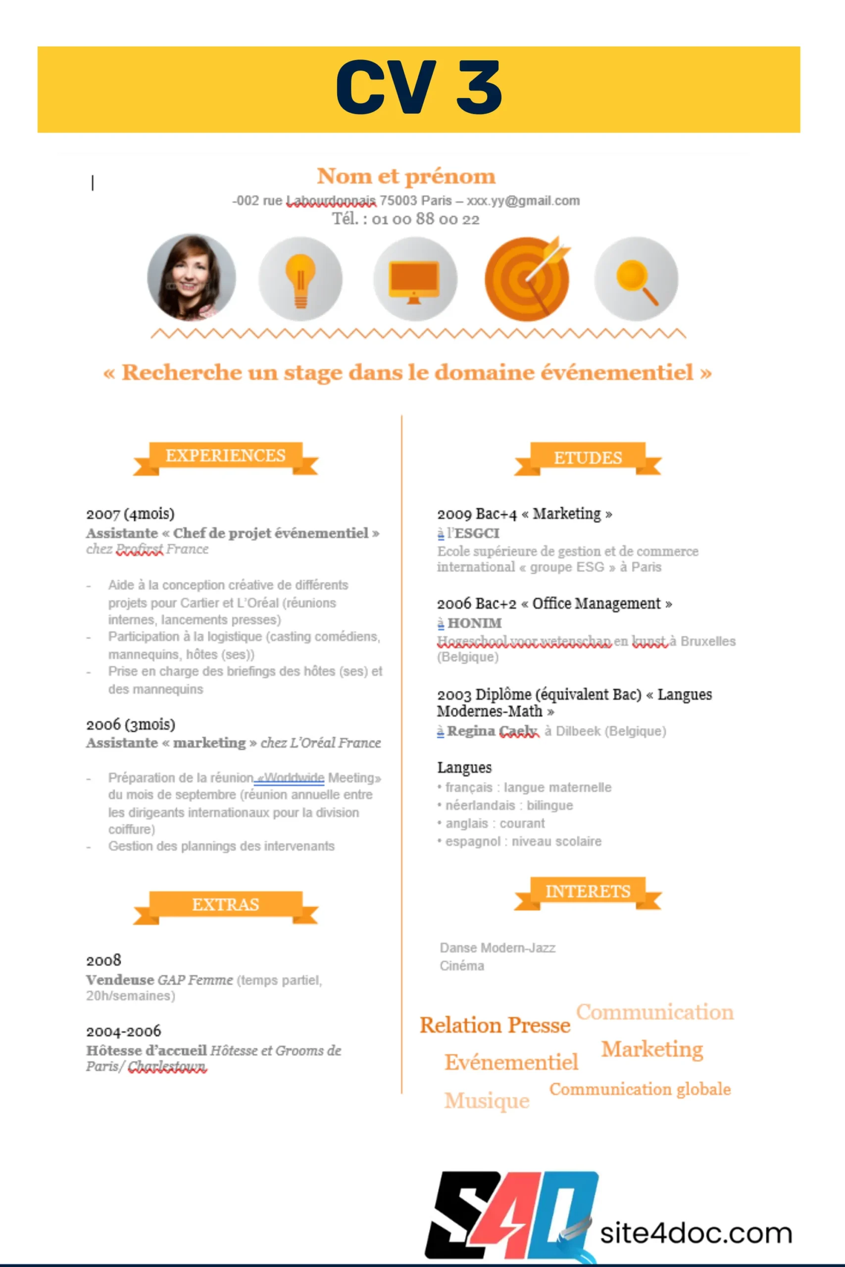 Conseils pour un CV Étudiant