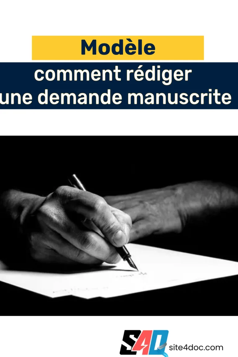 Comment Rédiger une Demande Manuelle Parfaite : Guide Ultime et Conseils Pratiques