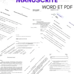 Exemples de lettres de demande d'emploi manuscrite