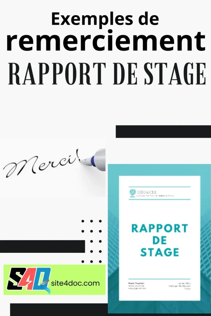 L'Art de Remercier : Importance des Remerciements dans un Rapport de Stage 