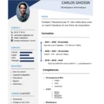 Exemple de CV étudiant pour un stage