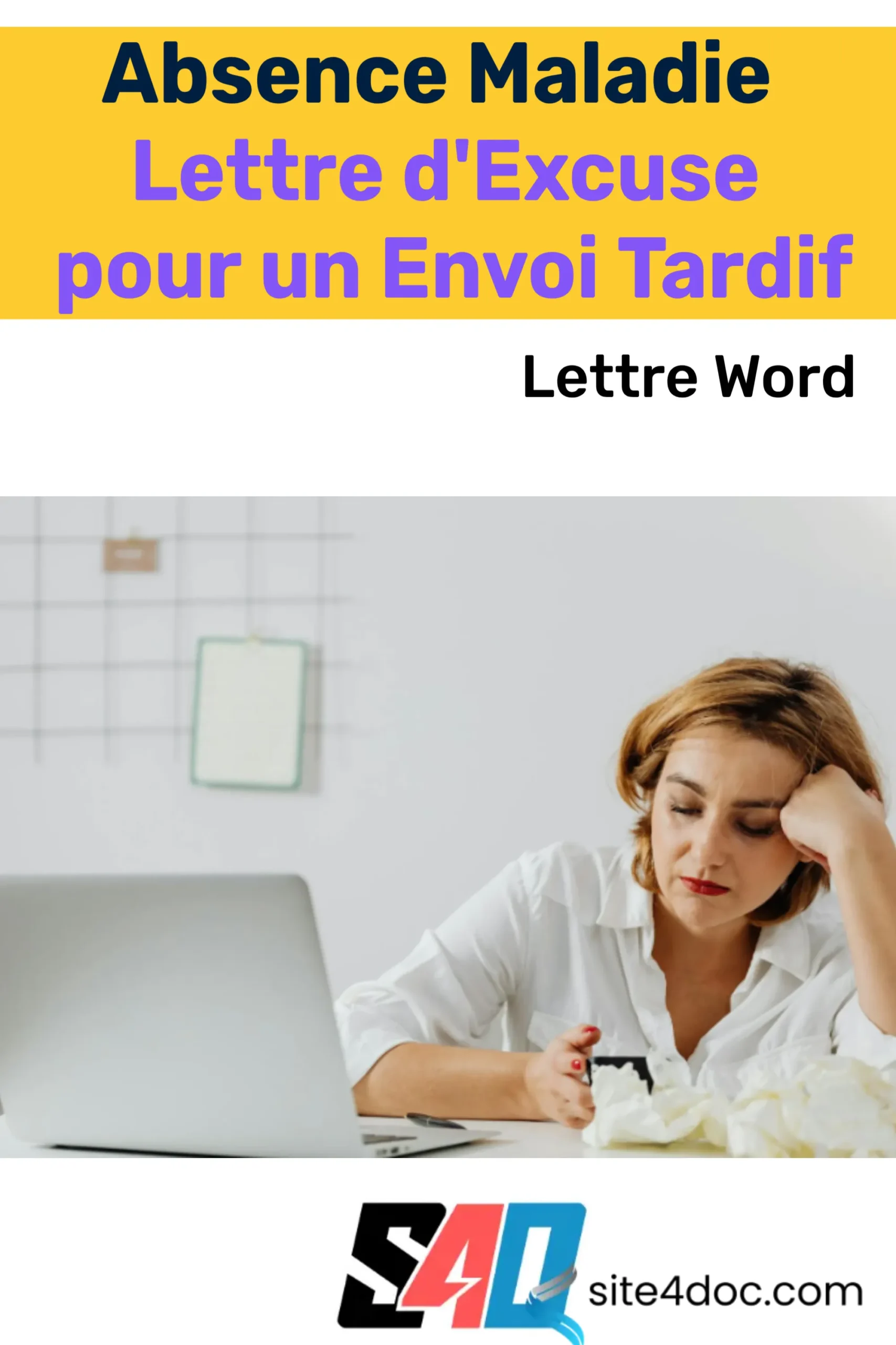 Une main tenant un stylo pour rédiger une lettre d'excuse d'absence maladie.