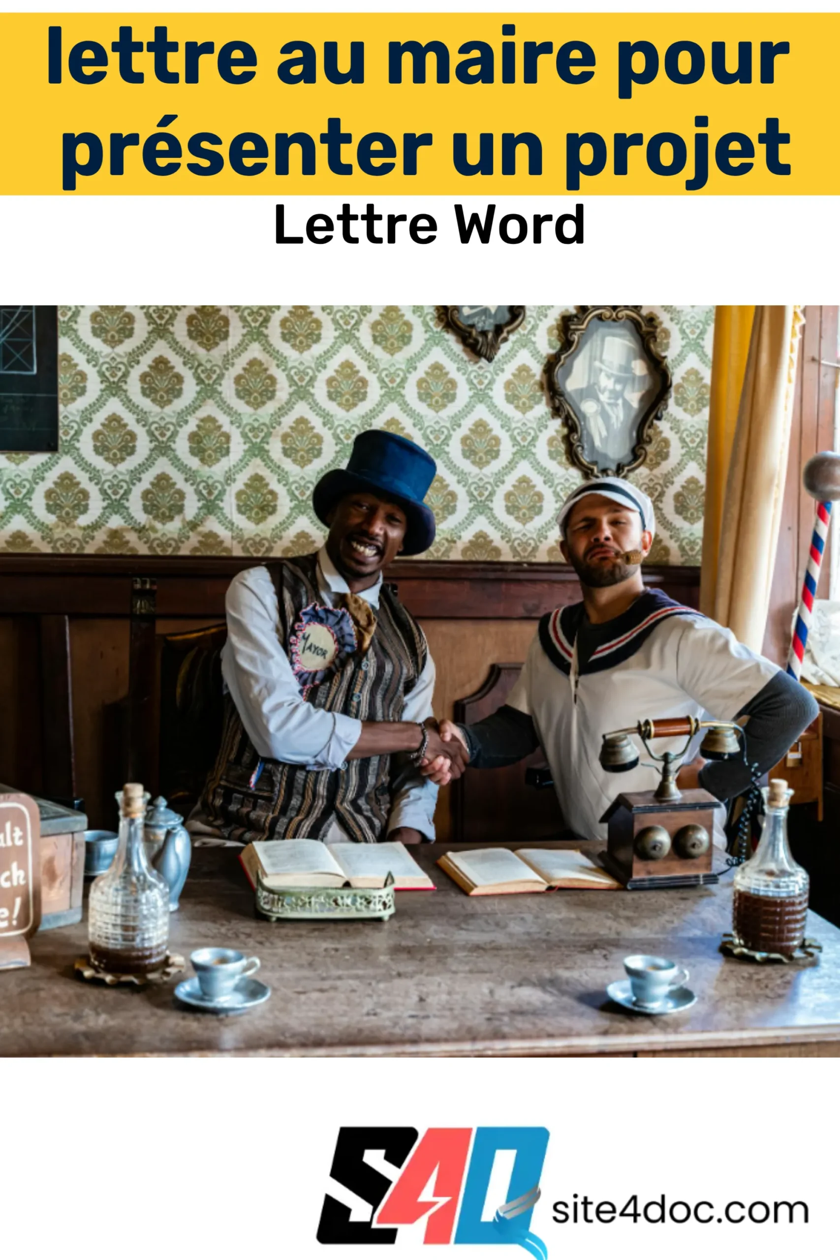 Image illustrant une lettre manuscrite posée sur un bureau, accompagnée d’un stylo et d’un agenda, symbolisant une demande de rendez-vous adressée au maire.