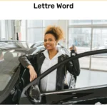 Exemple de lettre d’intention d’achat et promesse d’achat pour une voiture d’occasion, rédigée dans Word, avec mentions légales et données du véhicule.