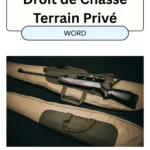 Modèle de lettre autorisation droit de chasse sur terrain privé avec formulaire téléchargeable en Word.