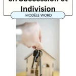 Modèle de lettre d'accord pour vente de maison en succession et indivision.