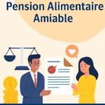 Illustration d’un accord écrit entre parents.