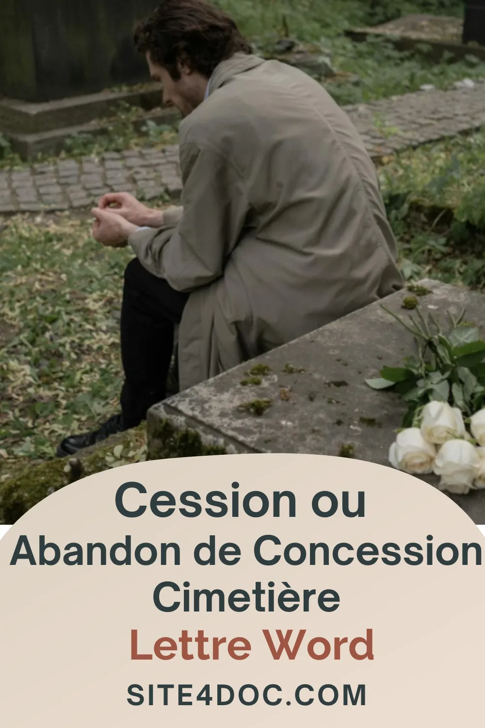 Modèle de lettre pour cession ou abandon de concession cimetière