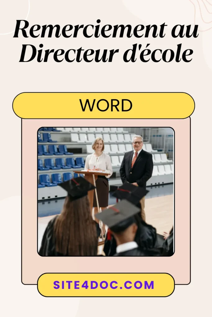 Enfant remettant une lettre de remerciement au directeur d’école avec un grand sourire Découvrez 5 modèles gratuits de lettre de remerciement au directeur d’école ou principal (primaire & collège). Téléchargez-les en Word et personnalisez-les facilement !