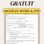 Formulaire officiel pour transfert de propriété d'un chien.