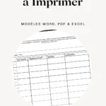 Modèle de pétition à imprimer gratuit en Word et PDF pour causes collectives.