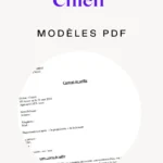 Modèle de contrat de saillie pour chien en format PDF gratuit.