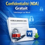 Modèle d'accord de confidentialité en format Word pour téléchargement gratuit.