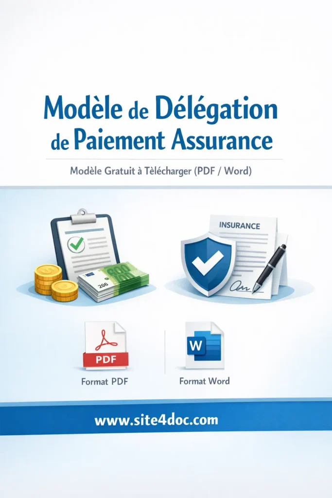 Image illustrant un formulaire de d&eacute;l&eacute;gation de paiement assurance pr&ecirc;t &agrave; l&rsquo;emploi.