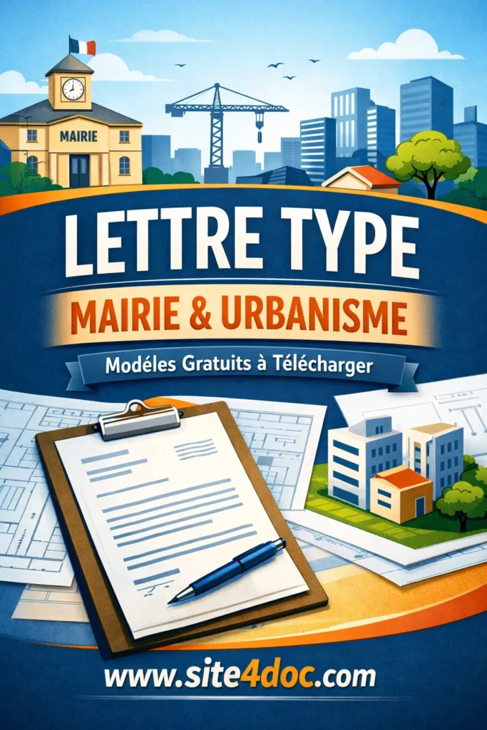 Lettre type urbanisme mairie - modèles Word gratuits pour demandes officielles. Lettre Type Mairie Urbanisme Modèles Gratuits à Télécharger - Word