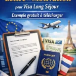 Modèle de lettre de motivation pour visa long séjour à télécharger gratuitement en format Word