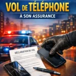 Modèle de lettre déclaration vol téléphone assurance - Document Word à télécharger