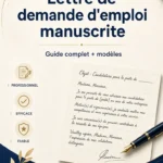 Lettre de demande d'emploi manuscrite – Guide complet + modèles gratuits
