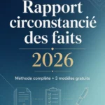 Rapport circonstancié des faits 2026 – Méthode complète et 3 modèles gratuits – Guide pratique site4doc