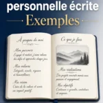 Présentation personnelle écrite - Exemples - Site4Doc