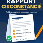 Rapport Circonstancié 2026 Guide Complet + Exemples Concrets